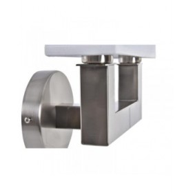 Lampada da Parete DKD Home Decor Argentato Metallo Poliestere Bianco 220 V 40 W (25 x 14 x 24 cm)