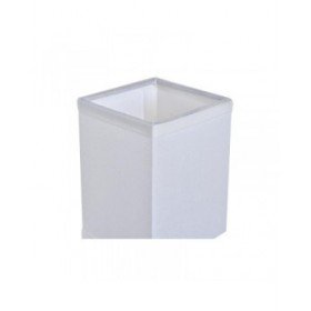 Lampada da Parete DKD Home Decor Argentato Metallo Poliestere Bianco 220 V 40 W (12 x 10 x 22 cm)