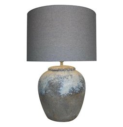 Cesto per i Panni Sporchi Alexandra House Living Cargo Grigio Canapa Metallo Legno di abete