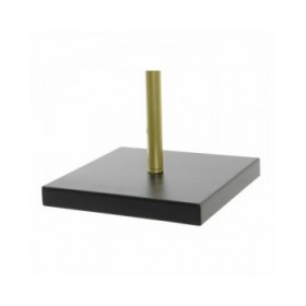 Lampada da tavolo DKD Home Decor Nero Dorato Metallo 25 W 220 V 38 x 16 x 64 cm