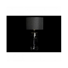 Lampada da tavolo DKD Home Decor Cristallo Trasparente Bianco Grigio chiaro 30 x 30 x 54 cm (2 Unità)