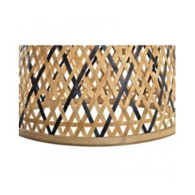 Lampadario DKD Home Decor Nero Marrone 220 V 50 W (41 x 41 x 39 cm)