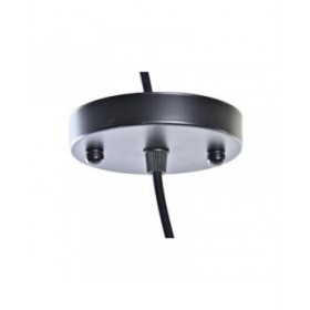 Lampadario DKD Home Decor Nero Marrone 220 V 50 W (41 x 41 x 39 cm)