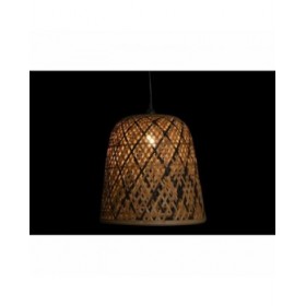 Lampadario DKD Home Decor Nero Marrone 220 V 50 W (41 x 41 x 39 cm)