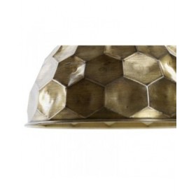 Lampadario DKD Home Decor Dorato Legno Metallo 50 W 39 x 39 x 34 cm