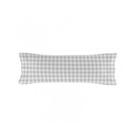Set di copripiumino HappyFriday Basic Kids Grigio Singolo Vichy 2 Pezzi