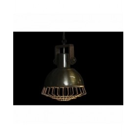 Lampadario DKD Home Decor Argentato Marrone Argento 50 W (31 x 31 x 44 cm)