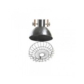 Lampadario DKD Home Decor Argentato Marrone Argento 50 W (31 x 31 x 44 cm)