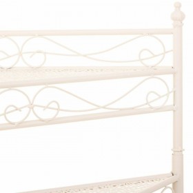 Supporto per Vaso Alexandra House Living Bianco Metallo Ferro 25 x 37 x 59 cm