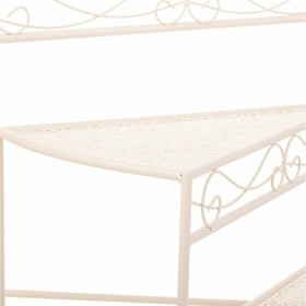 Supporto per Vaso Alexandra House Living Bianco Metallo Ferro 25 x 37 x 59 cm