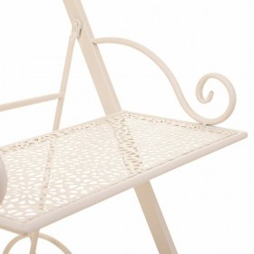 Supporto per Vaso Alexandra House Living Bianco Metallo Ferro 25 x 32 x 55 cm