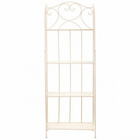 Scaffale Alexandra House Living Bianco Metallo Ferro 28 x 70 x 28 cm