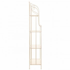 Scaffale Alexandra House Living Bianco Metallo Ferro 28 x 70 x 28 cm