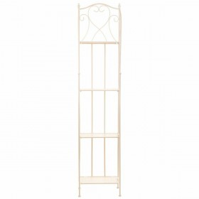 Scaffale Alexandra House Living Bianco Metallo Ferro 25 x 90 x 30 cm