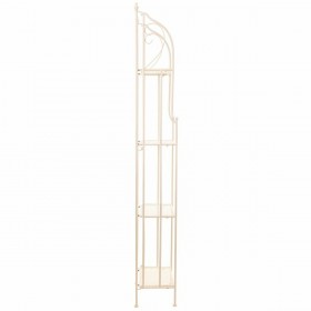 Scaffale Alexandra House Living Bianco Metallo Ferro 25 x 90 x 30 cm