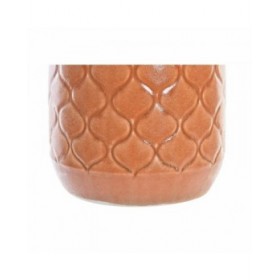 Vaso DKD Home Decor Porcellana Arancio Verde (20 x 20 x 35 cm) (2 Unità)