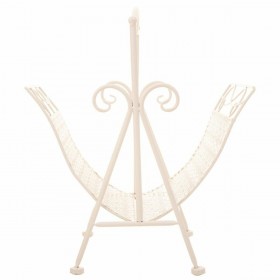 Portariviste Alexandra House Living Bianco Forjare 36 x 33 x 38 cm
