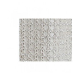 Vaso DKD Home Decor 17 x 10 x 47 cm Bianco Resina Moderno