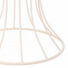 Tavolo aggiuntivo Alexandra House Living Bianco Ferro 20 x 50 x 21 cm