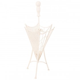 Portaombrelli Alexandra House Living Bianco 25 x 48 x 20 cm