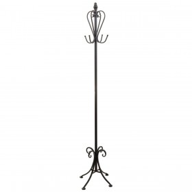 Attaccapanni da Terra Alexandra House Living Nero 90 x 214 x 161 cm