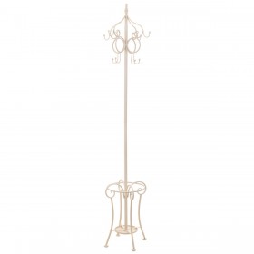 Attaccapanni da Terra Alexandra House Living Bianco 25 x 49 x 25 cm