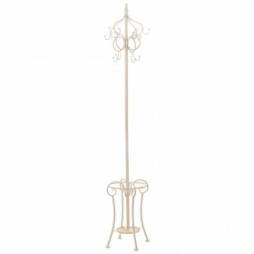 Attaccapanni da Terra Alexandra House Living Bianco 25 x 49 x 25 cm