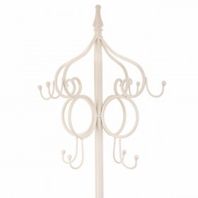 Attaccapanni da Terra Alexandra House Living Bianco 25 x 49 x 25 cm