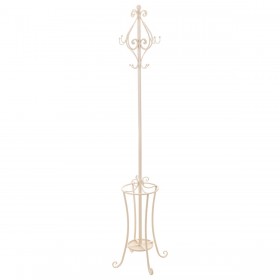 Attaccapanni da Terra Alexandra House Living Bianco 26 x 38 x 26 cm