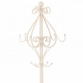 Attaccapanni da Terra Alexandra House Living Bianco 26 x 38 x 26 cm