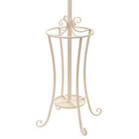 Attaccapanni da Terra Alexandra House Living Bianco 26 x 38 x 26 cm