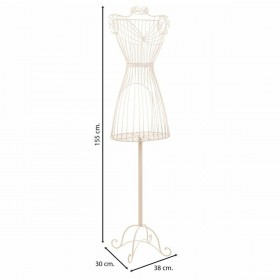 Manichino Alexandra House Living Bianco 31 x 72 x 31 cm