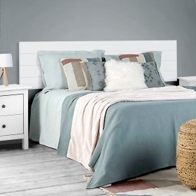 Testiera del Letto Alexandra House Living Bianco 45 x 156 x 3 cm