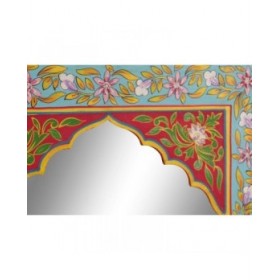 Specchio da parete DKD Home Decor Multicolore Floreale 41 x 2 x 56 cm