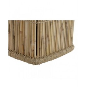 Set di Cesti DKD Home Decor Naturale Bambù Corda (2 Pezzi)