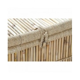Set di Cesti DKD Home Decor Naturale Bambù Corda (2 Pezzi)
