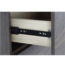 Tavolino da Caffè Alexandra House Living Rovere Legno MDP 60 x 32 x 60 cm 1 Mensole