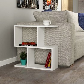 Scaffale Alexandra House Living Bianco Legno MDP 60 x 60 x 19 cm