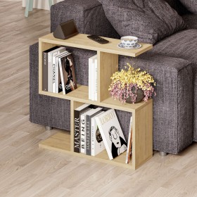 Scaffale Alexandra House Living Rovere Legno MDP 60 x 60 x 19 cm