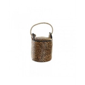 Fermaporta DKD Home Decor Leopardo 19 x 19 x 19 cm