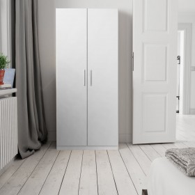 Armadio scarpiera Alexandra House Living Bianco 59 x 171 x 35 cm 2 porte 7 Mensole