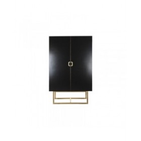 Armadio DKD Home Decor   110 x 50 x 180 cm Nero Metallo Pioppo