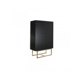 Armadio DKD Home Decor   110 x 50 x 180 cm Nero Metallo Pioppo