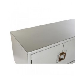Credenza DKD Home Decor Bianco Metallo Pioppo (178 x 50 x 90 cm)