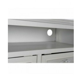 Tavolino da Caffè DKD Home Decor Bianco Legno Legno MDF 100 x 42 x 61 cm