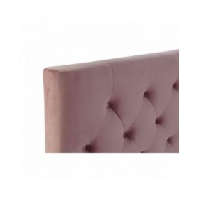 Letto DKD Home Decor Legno Metallo Rosa 180 x 200 cm 187 x 210 x 137 cm
