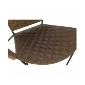 Sedia da Sala da Pranzo DKD Home Decor Nero Marrone Chiaro 81 x 67 x 71 cm