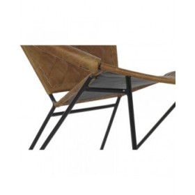 Sedia da Sala da Pranzo DKD Home Decor Nero Marrone Chiaro 81 x 67 x 71 cm