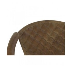 Sedia da Sala da Pranzo DKD Home Decor Nero Marrone Chiaro 81 x 67 x 71 cm