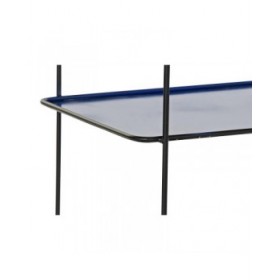Set di mobili DKD Home Decor Azzurro Nero 70 x 27 x 45 cm 40 x 27 x 45 cm 80 x 27 x 65 cm 80 x 27,5 x 65 cm